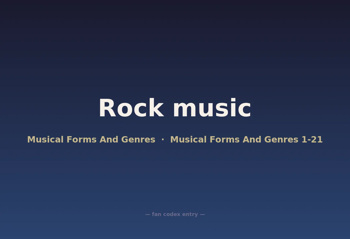 Rock music
